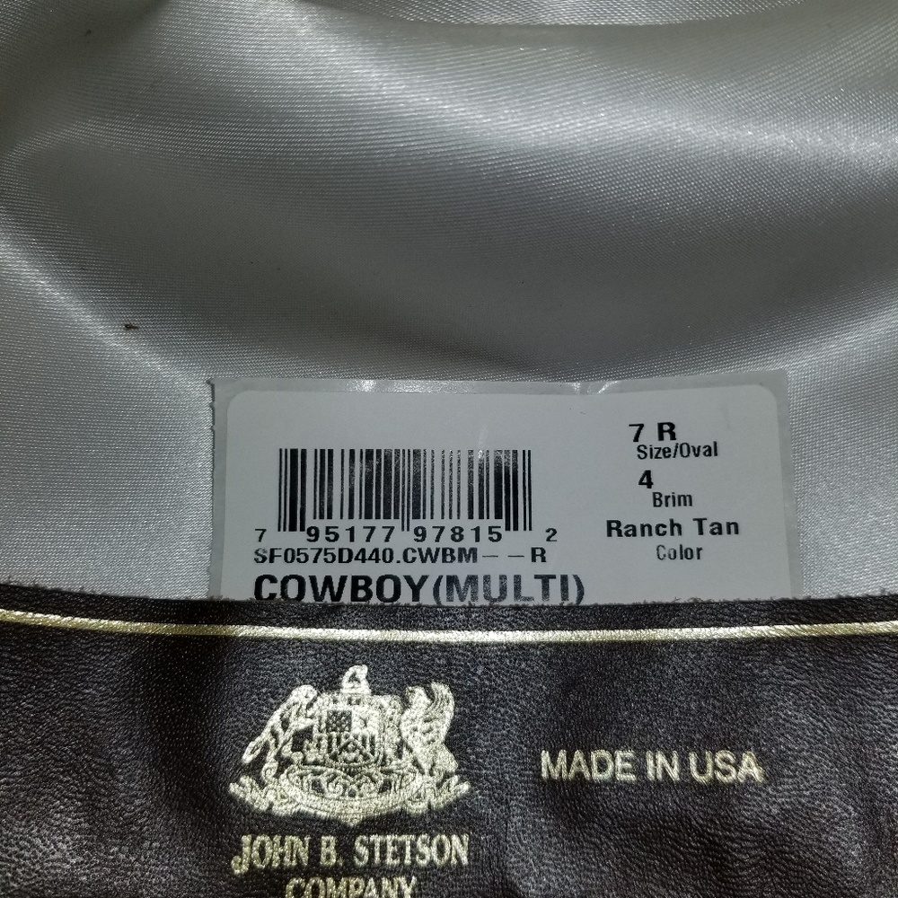 Stetson Hat - Picture 3 of 4